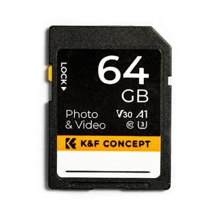 K&F Concept KF42.0013 - karta pamięci SDXC, 64GB, UHS-I, U3, C10 R90/W45_1